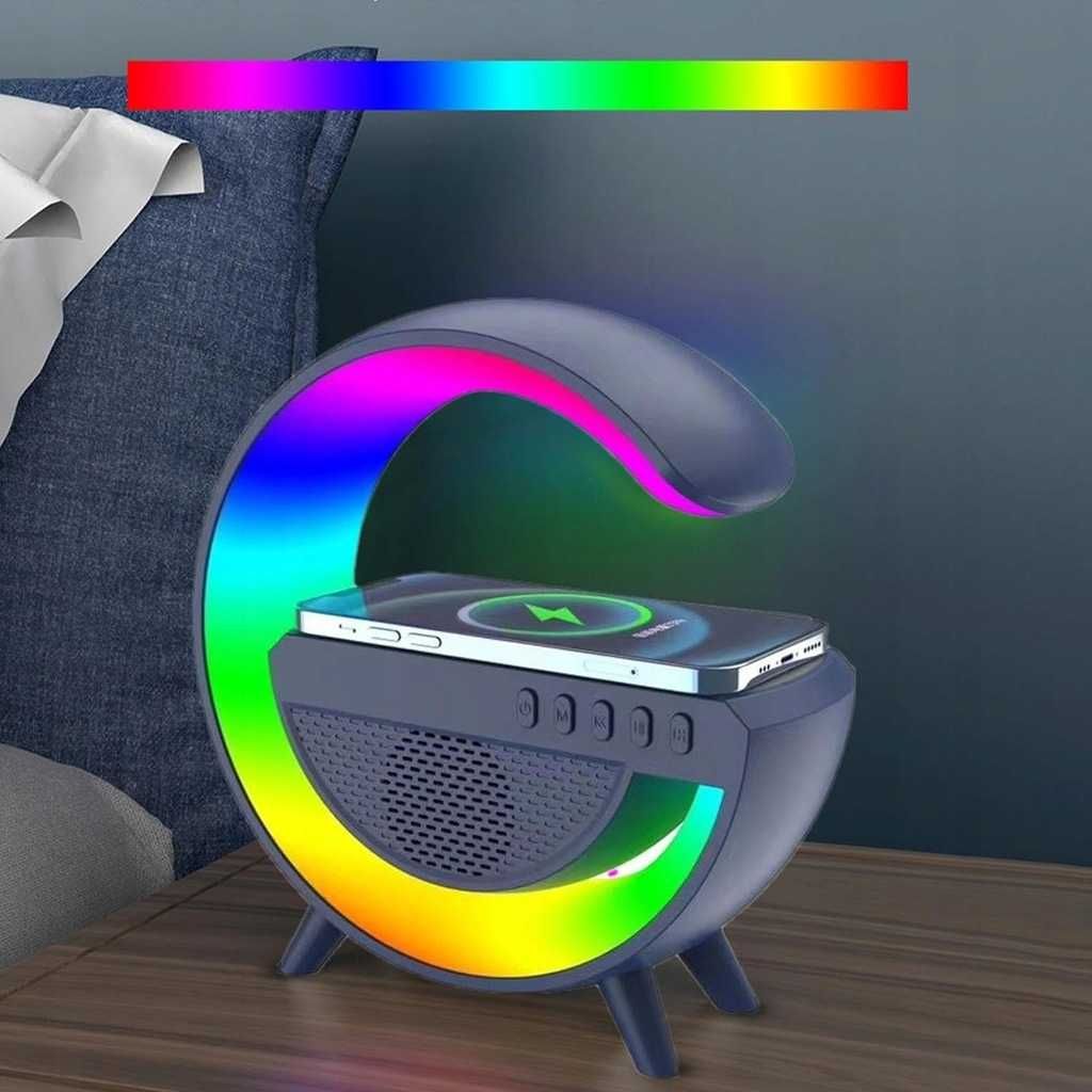 Głośnik mobilny przenośny RGB z funkcją ładowania