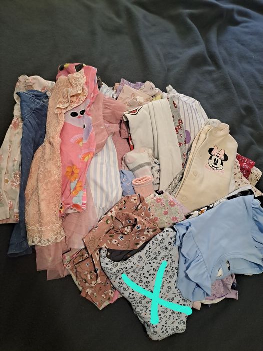 Paka ubranek wiosna lato rozmiar 80