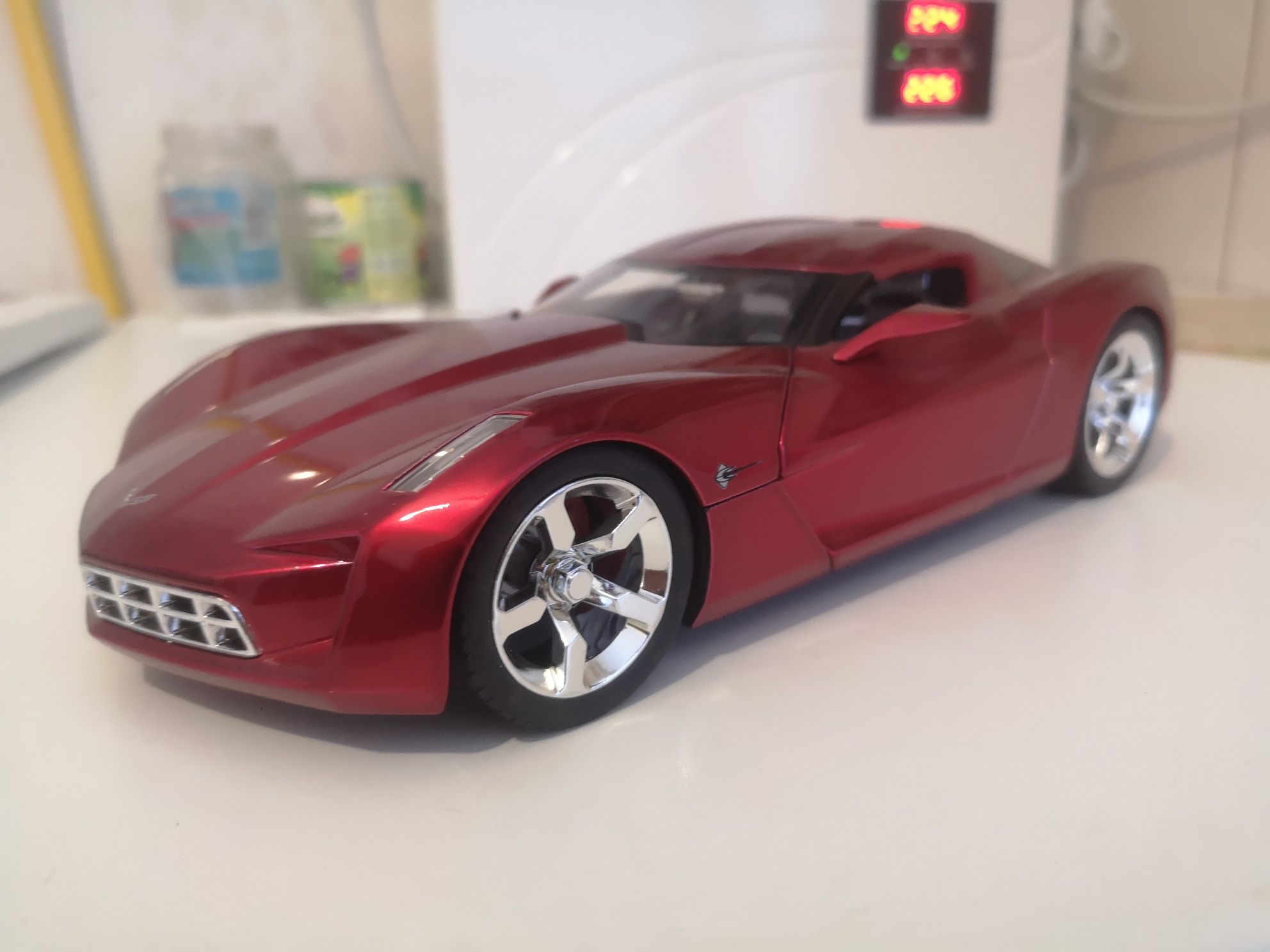 Модель Corvette Stingray Concept 2009 1:18 Jada
