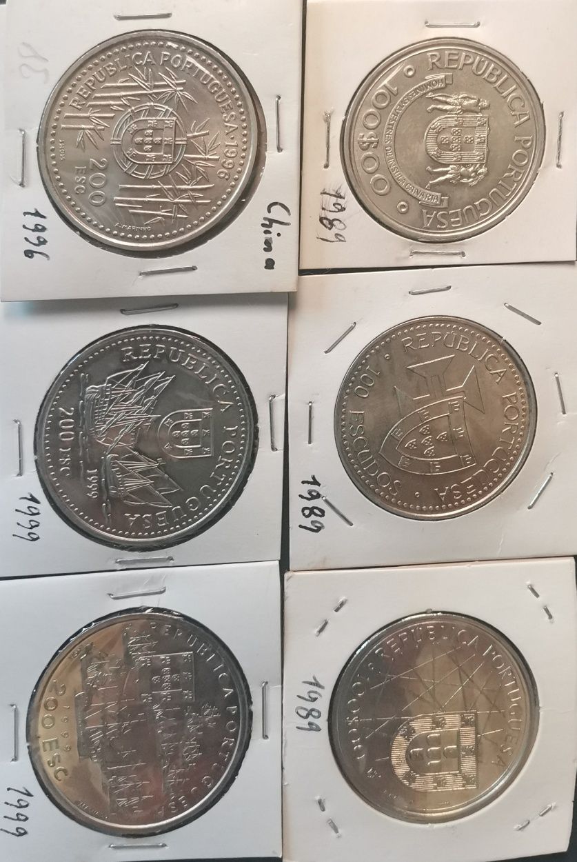 Moedas de escudos dos Descobrimentos