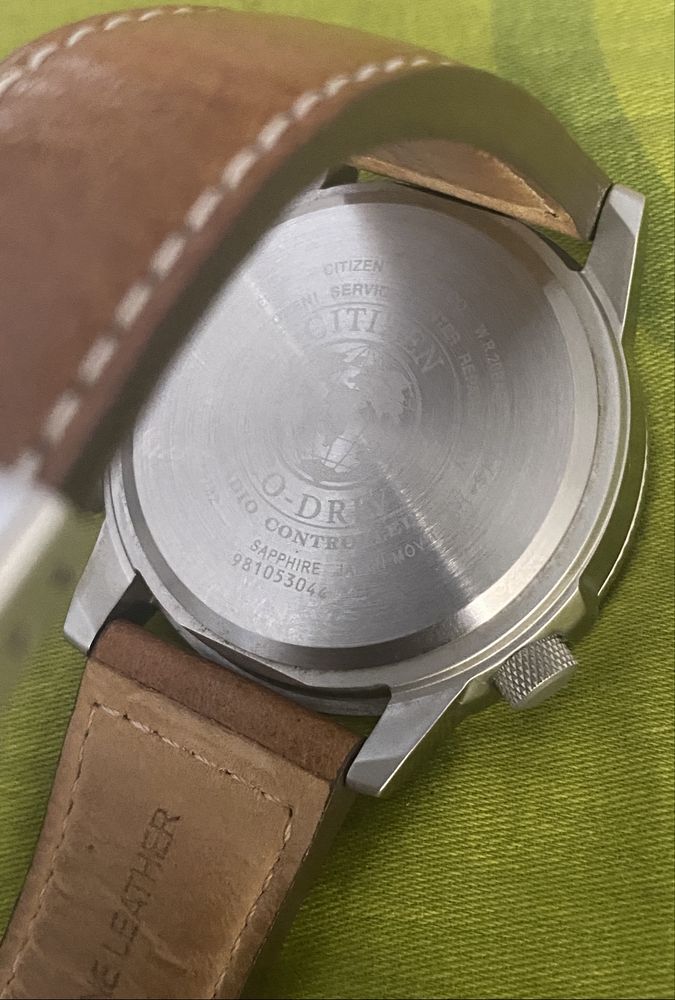 Relogio Citizen Pilot cronografo Eco Drive ,45 mm ,lindo