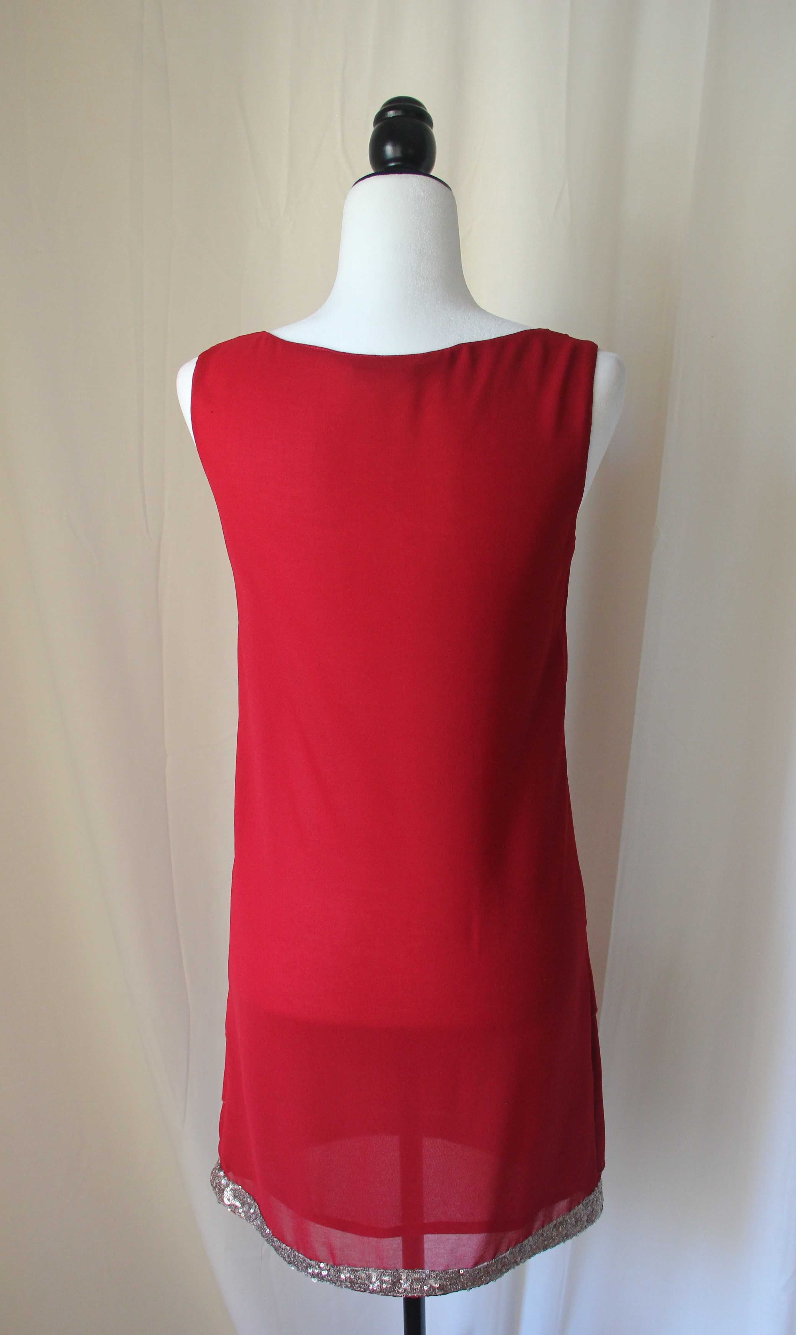 Vestido Vermelho da Sisley
