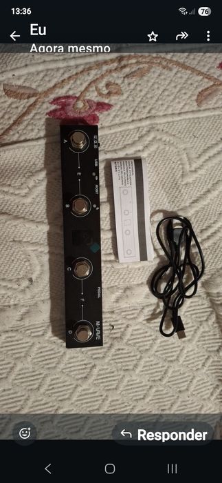 Pedal control novo