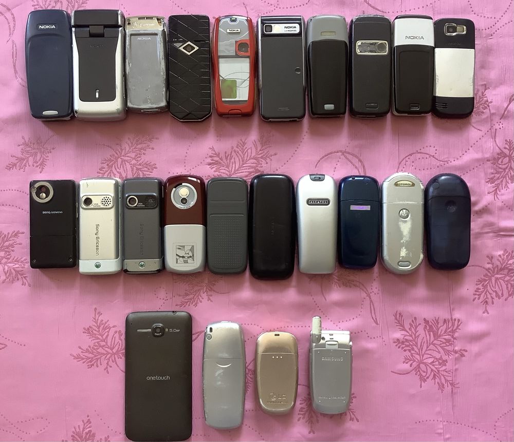 Раритетні телефони Nokia,SoniEricsson,Motorola,LG,Alkatel,Benq-Siemens