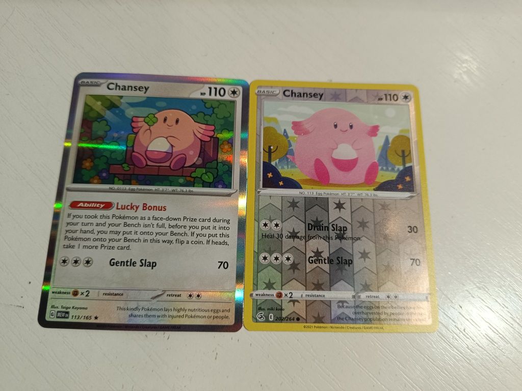 Karta pokemon chansey