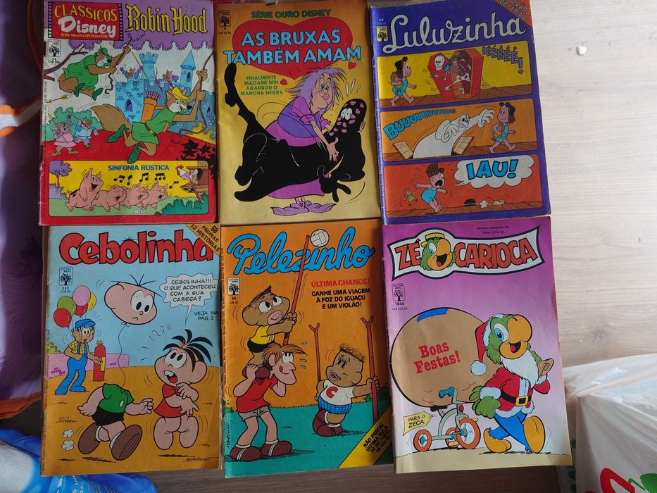 Revistas BD “Clássicos da Disney”, “Série Ouro da Disney” e Outros