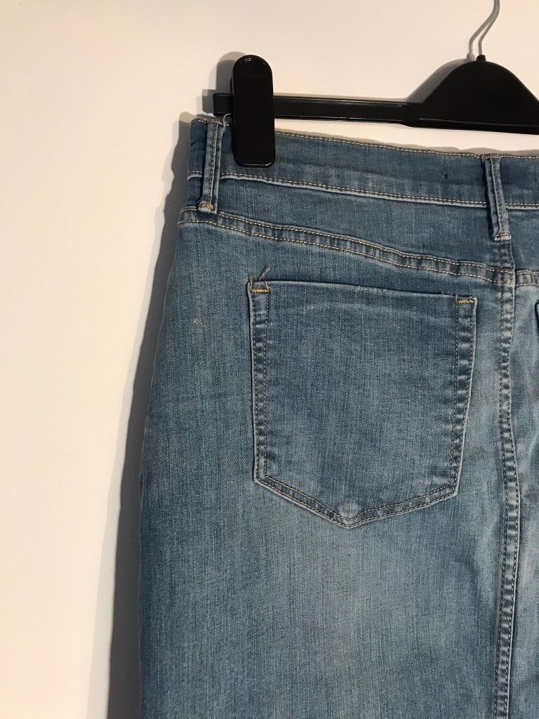 Spódnica jeans dżins Zara Trafaluc Collection rozmiar M