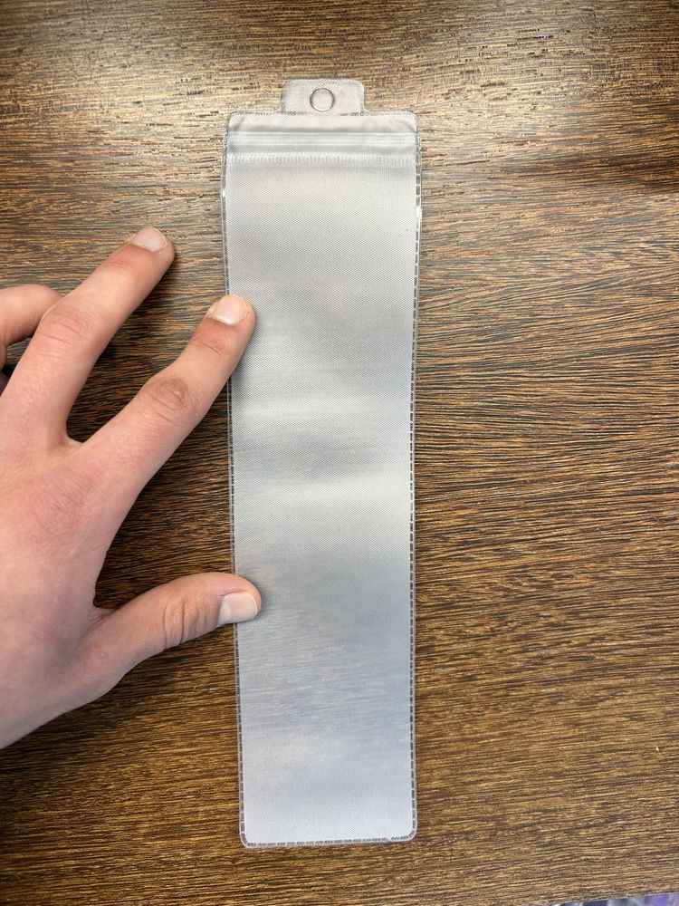 Saco de pvc com Zíper