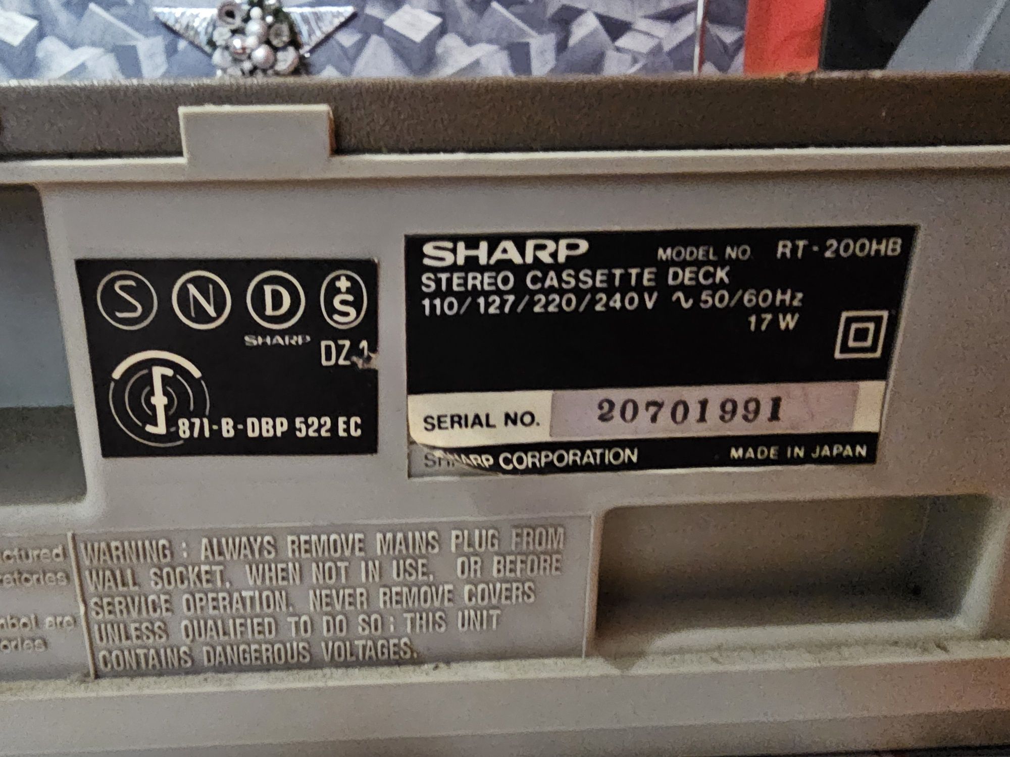 Deck Sharp RT-200