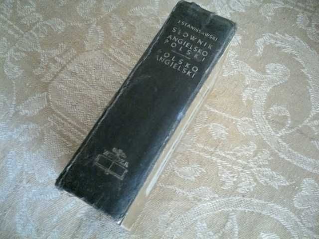 Słownik polsko-angielski ,1947r.