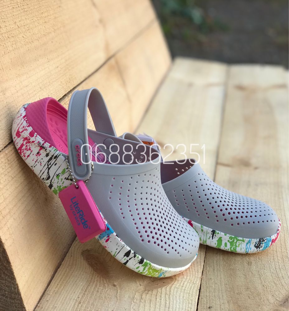 Женские Жіночі Крокси Crocs  Lite Ride  багато кольорів на вибір