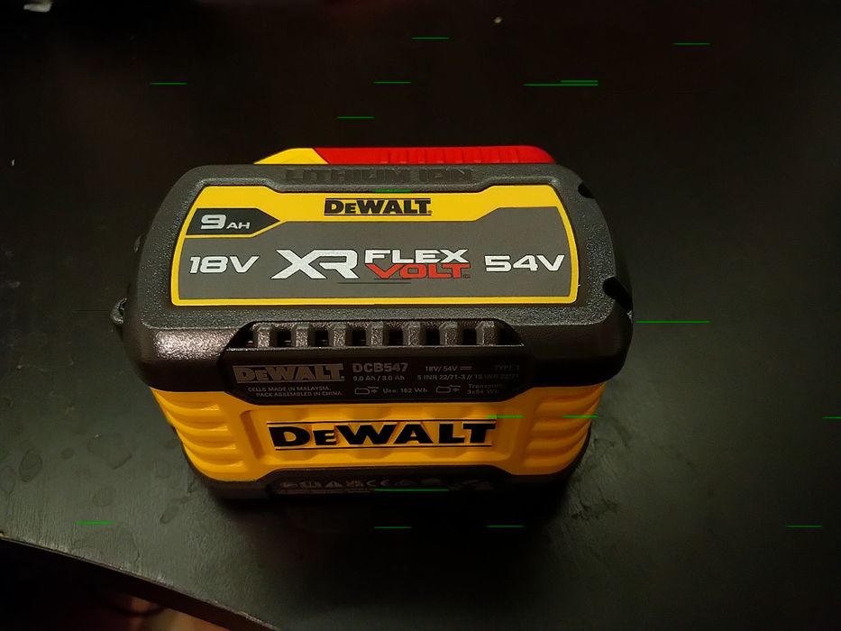 Akumulator DeWalt 9ah orginał , nowy , gwarancja