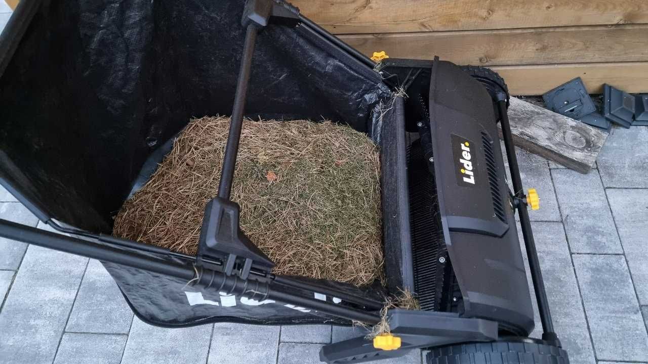 Zamiatarka Lider kosiarka ręczna zbieracz liści KOSZ GRATIS Gwarancja!