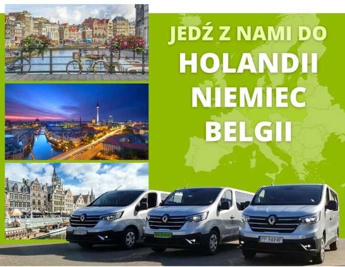 Busy do Holandii, Niemiec i Belgii, Przewóz osób. Prosto do CELU!