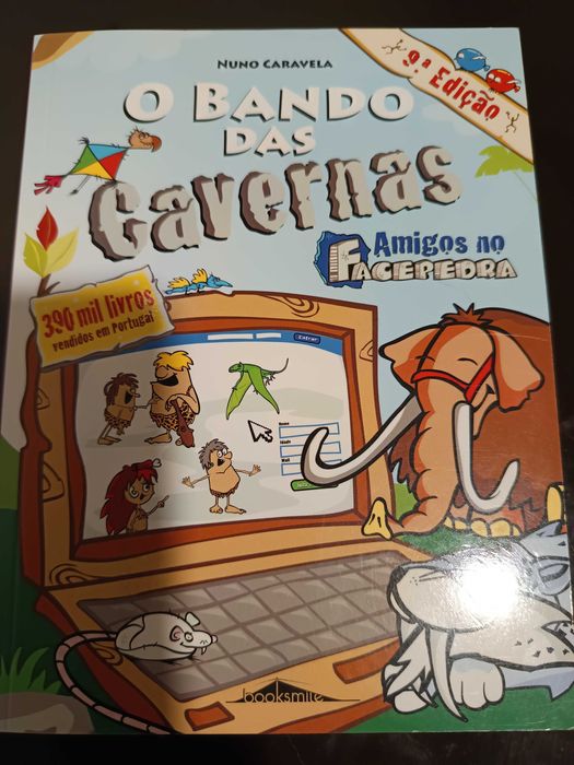 Livro "O Bando das Cavernas"