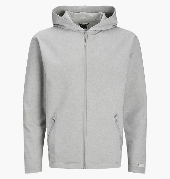 Толстовка  Jack & Jones Cloud Zip Grey