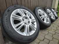 Felgi z oponami 195/55R16 Opel Corsa D E 4x100 Astra H Meriva Adam