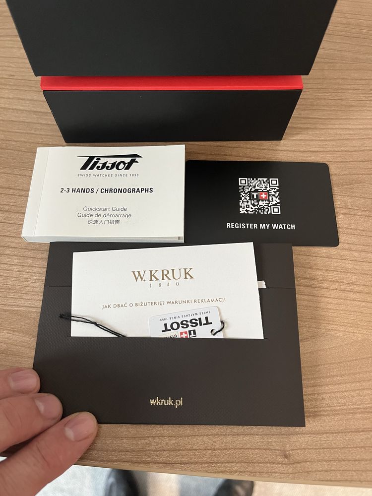Zegarek męski Tissot PR516 Mechanical Chronograph + 2 paski