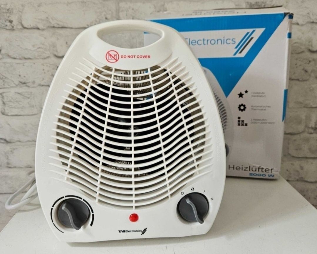 Grzejnik, farelka, podgrzewcz, termostat TAS Electronics 2000w