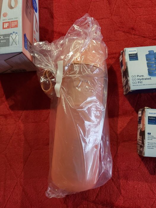Butelka Filtrująca PHILIPS GoZero 590ml+ 7x filtr