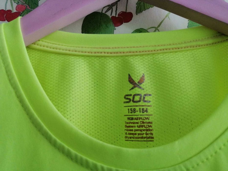 SOC, jak nowa, koszulka treningowa szwedzkej firmy. R.158-164