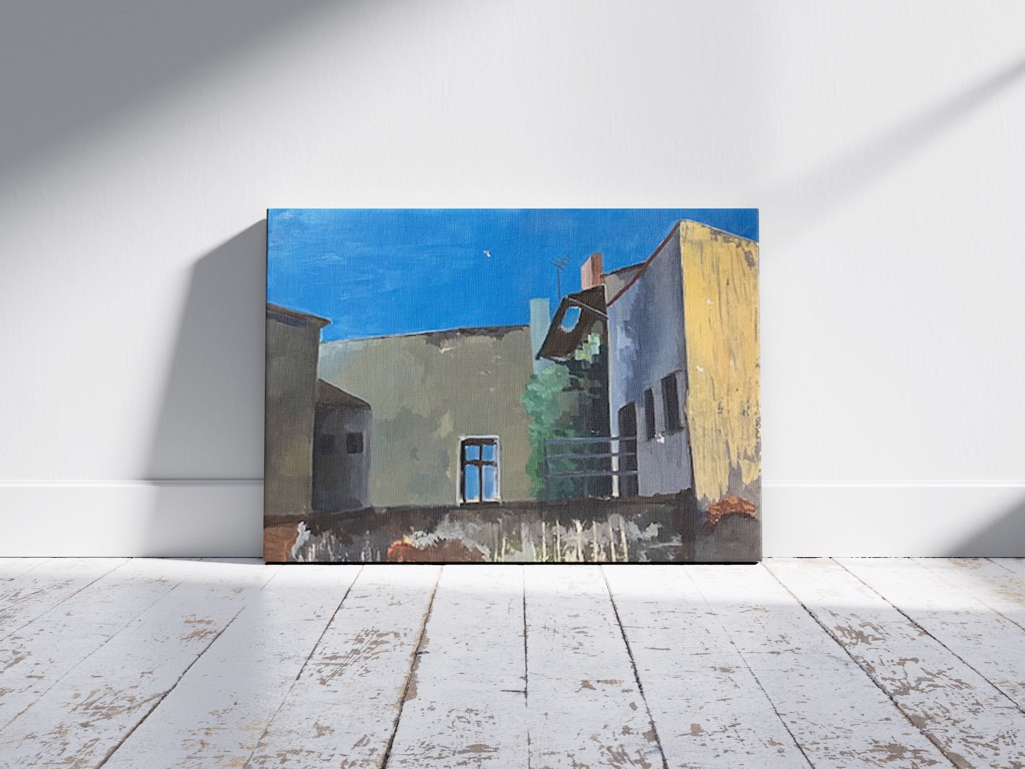 Obraz 50x70 "Bielskie bloki"