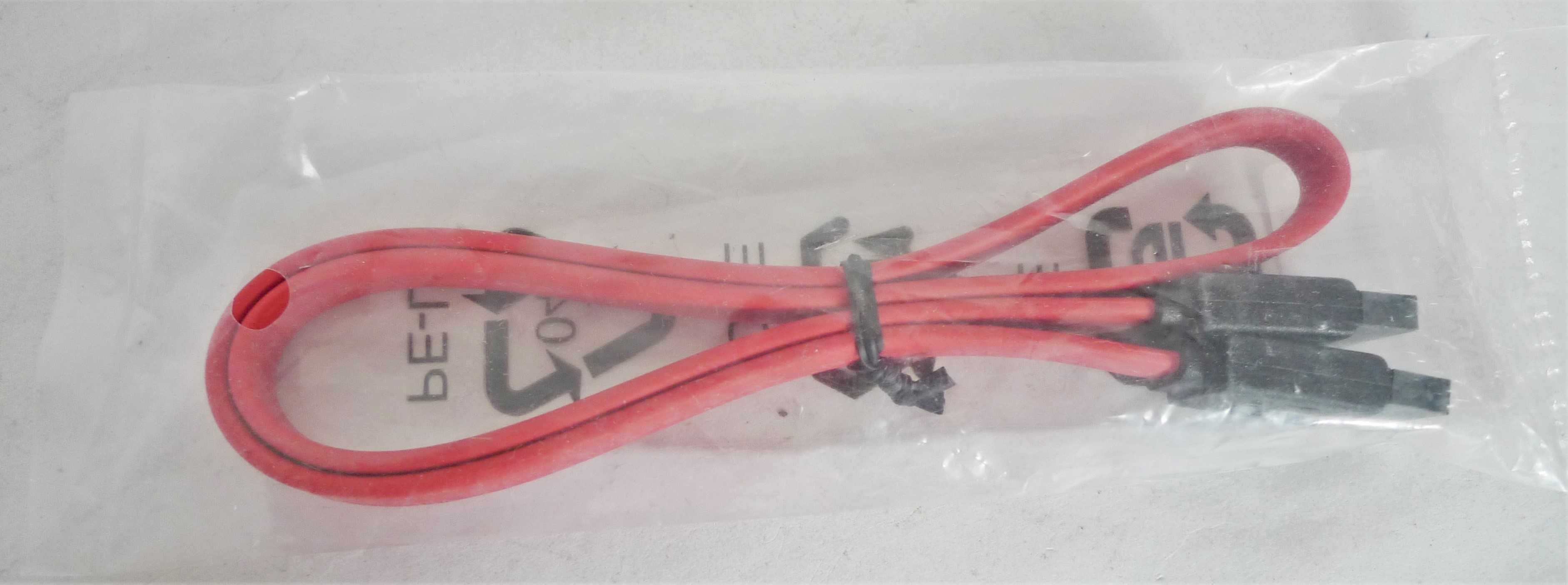 Kabel Sata do podłączenia dysku HDD SDD oraz CD/DVD długość 45cm