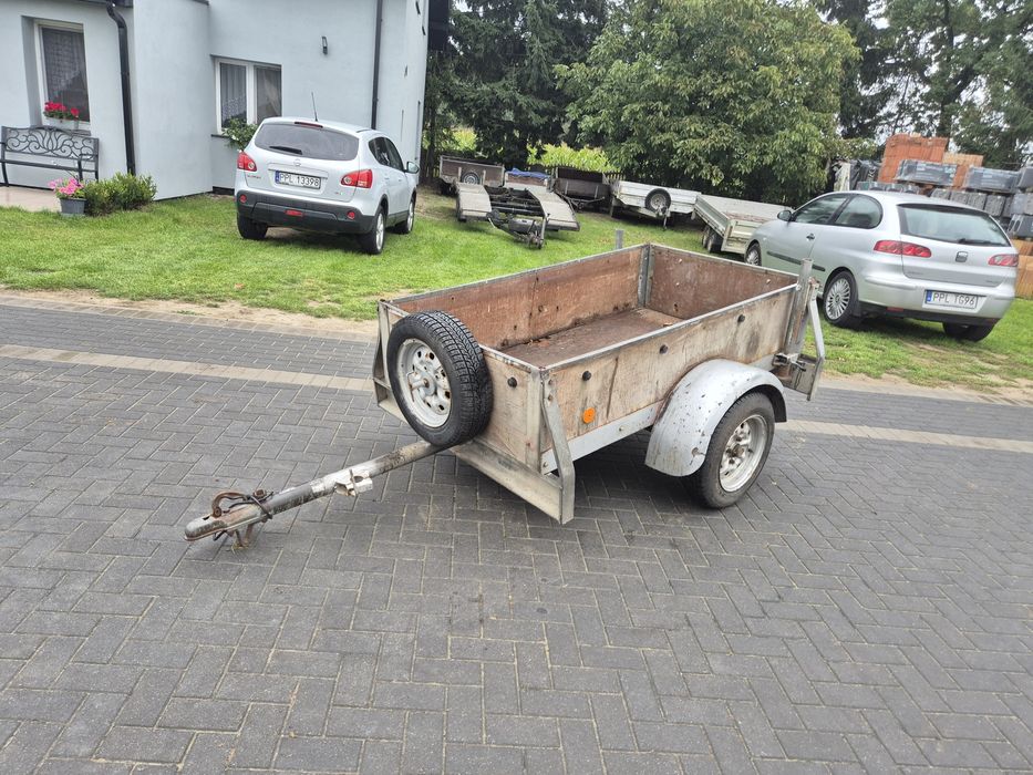 Przyczepka samochodowa lekka Auwerter 1.85x1.05 na Kat B