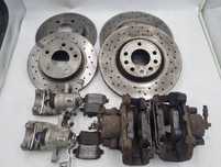Brembo Zestaw Tarcze Tarcza Wentylowana Klocki Zaciski Astra H GTC 0993691X 0876271X