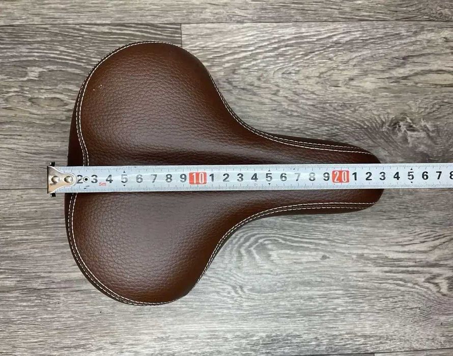 Велосипедне сідло дорожное коричневе седло на велосипед Crossride 318