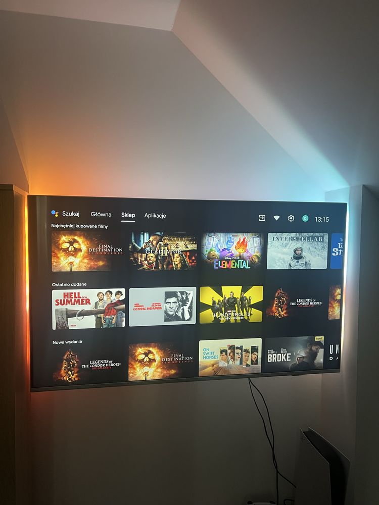 TV phillips 55PUS8057/12 4K android TV