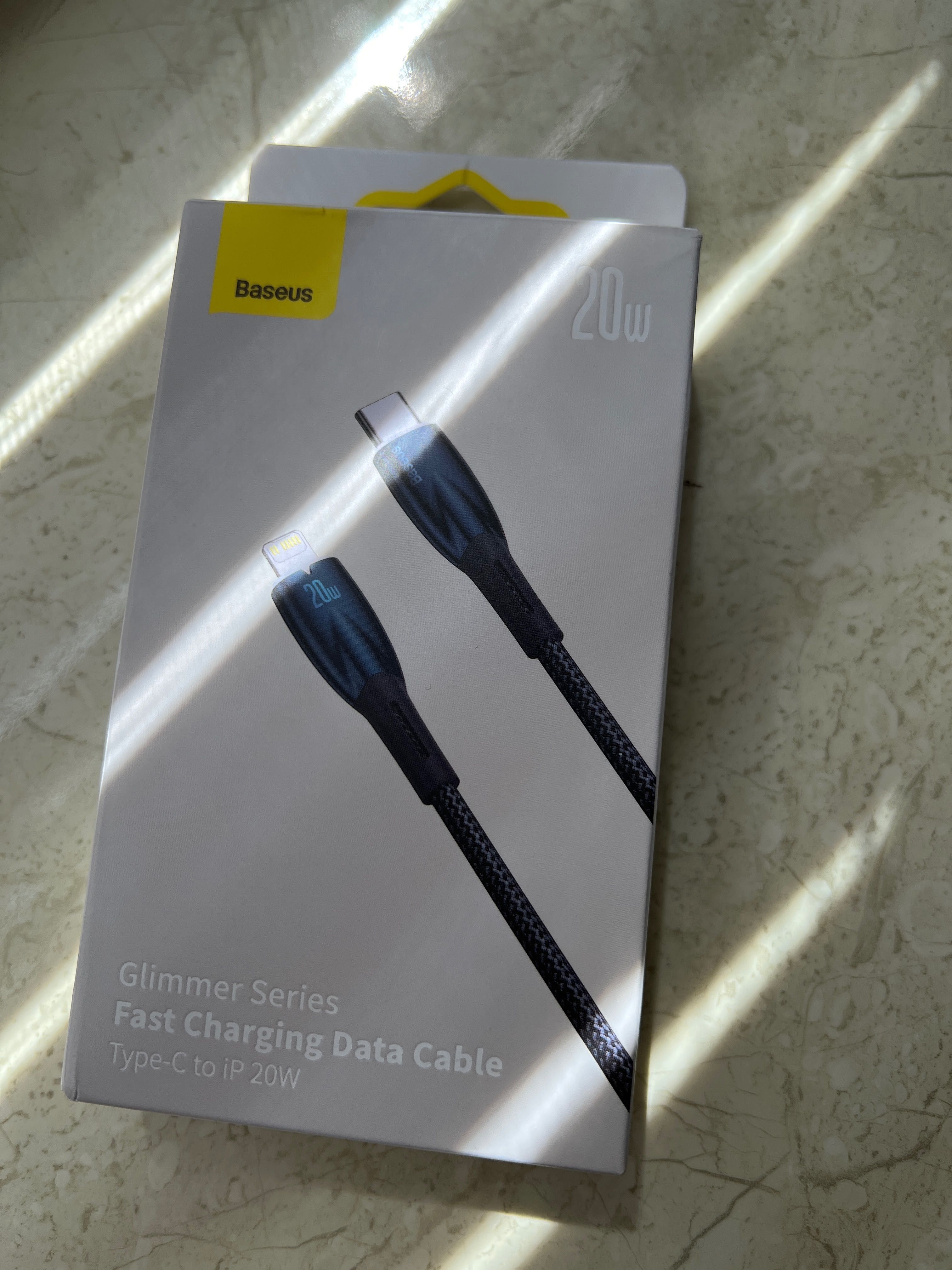 Baseus PD fast charging cable 20w кабель зарядки для iPhone
