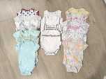 Paka body, sukienki, spodnie 62 GRATIS
