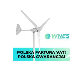 Turbina wiatrowa prawdziwe 2 kW / polska gwarancja!