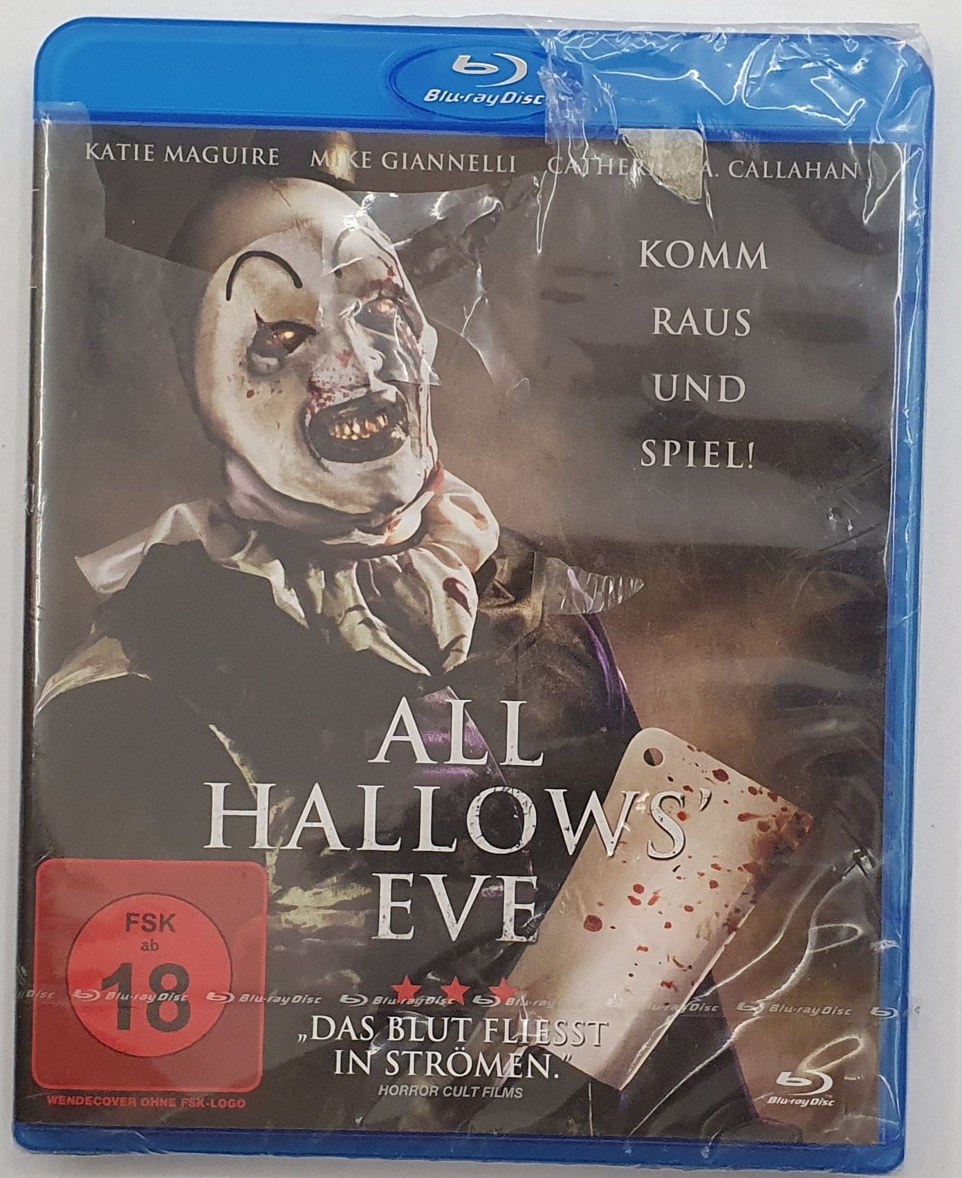 Terrifier "Cukierek albo psikus"  "All Hallows' Eve" Blu-Ray bez PL