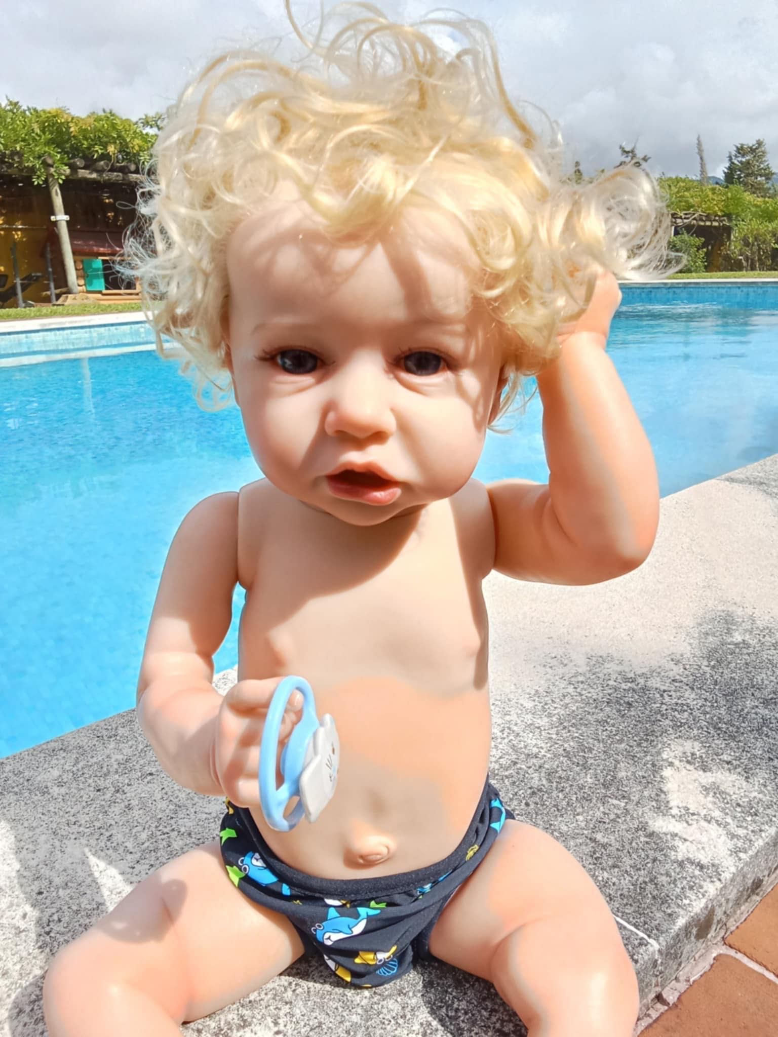 Boneca bebé reborn(artigos novos)