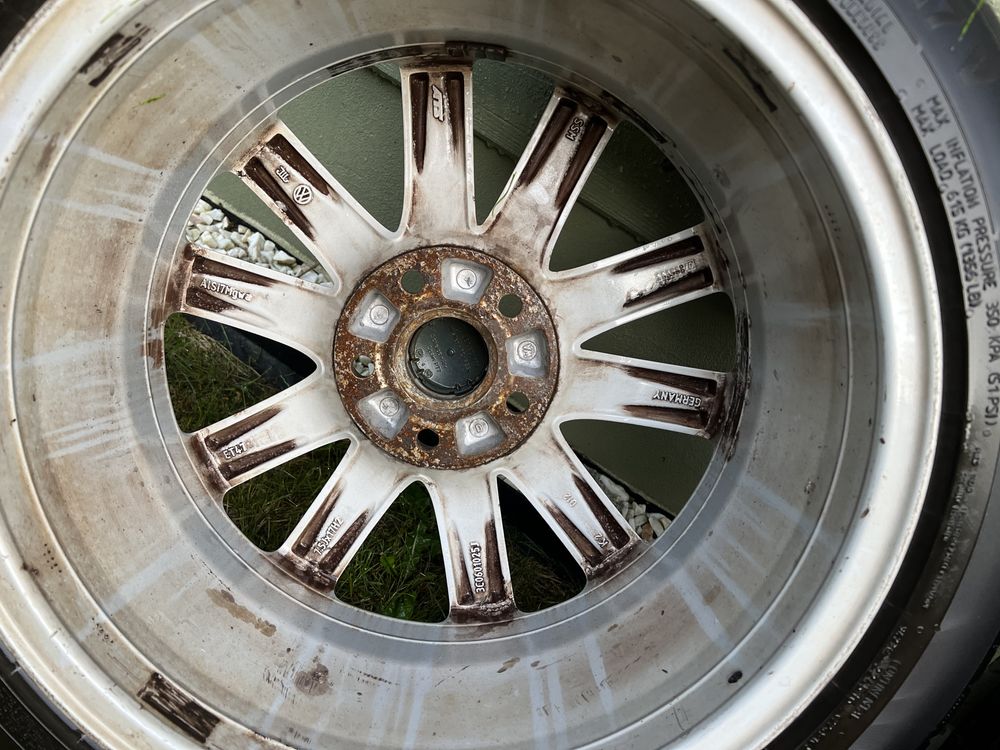 Oryginalne vw 5x112- 17”