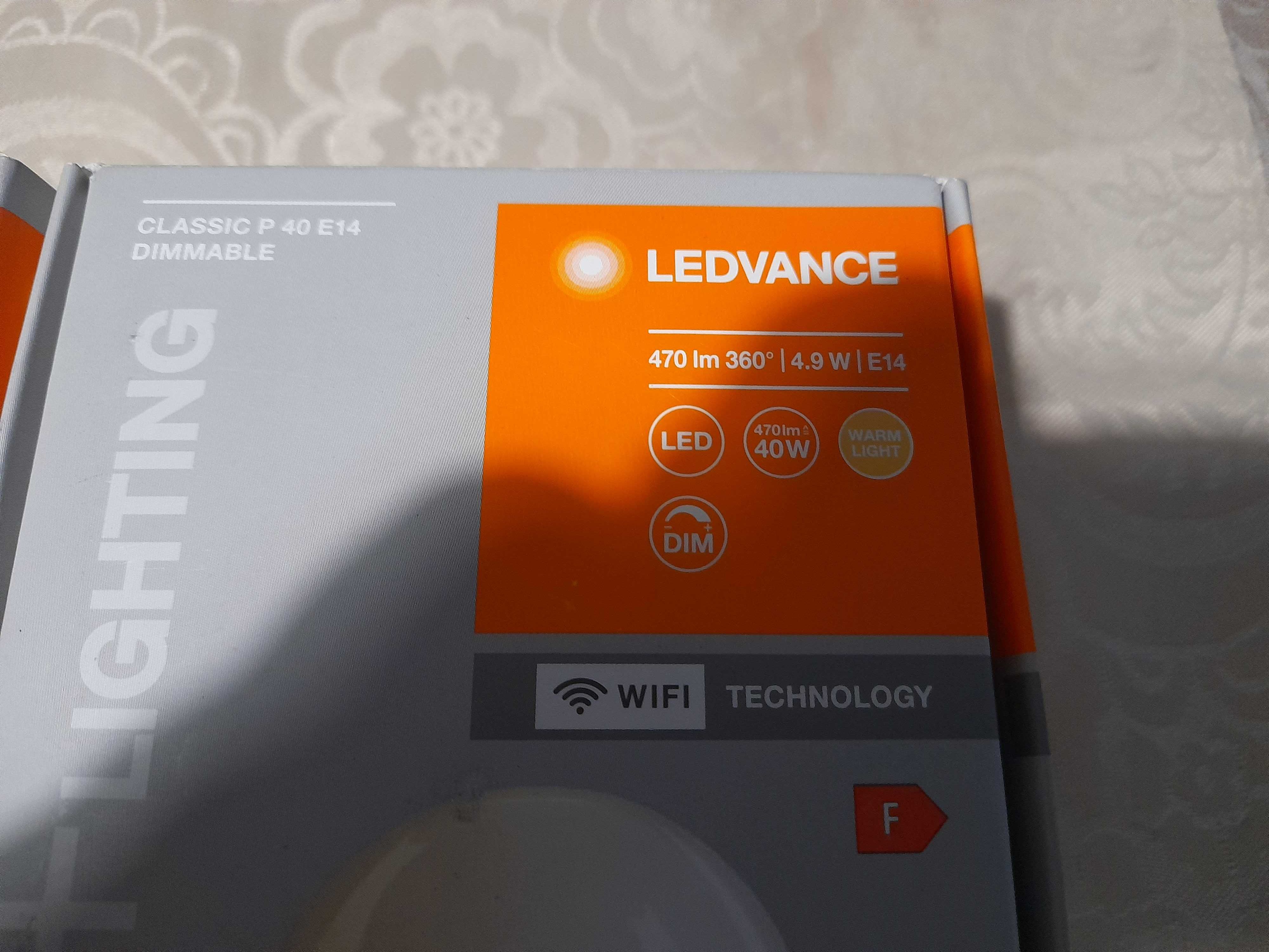 Żarówka SMART+ WiFi Mini 40 4,9 W/2700 K E14 3szt