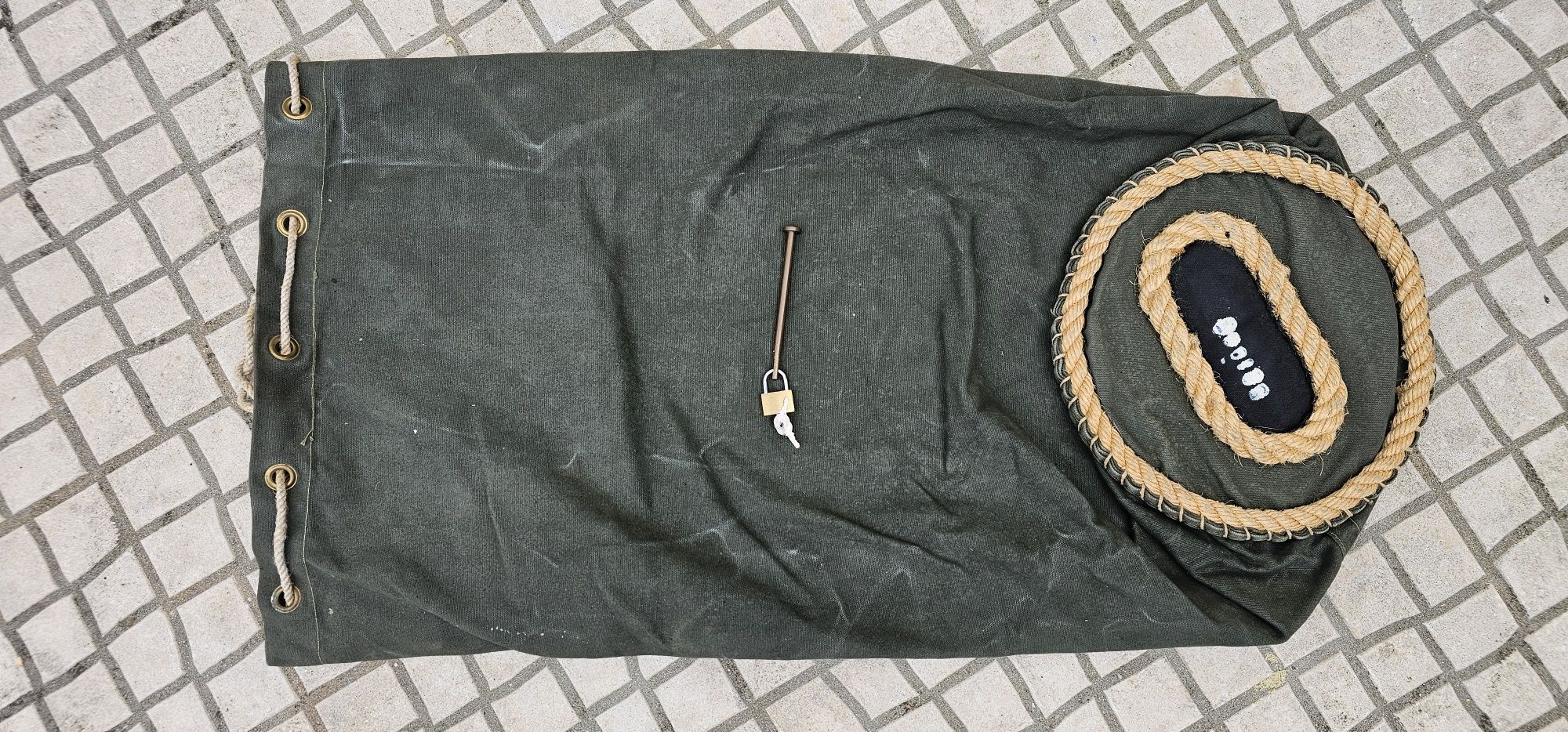 Sacos Chouriço Militares com fecho e cadeado