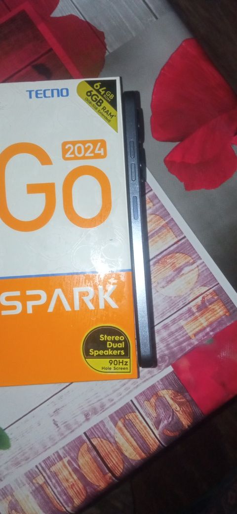 Продам-Tecno-Spark-GO-2024.   3+1/64gb.  1.