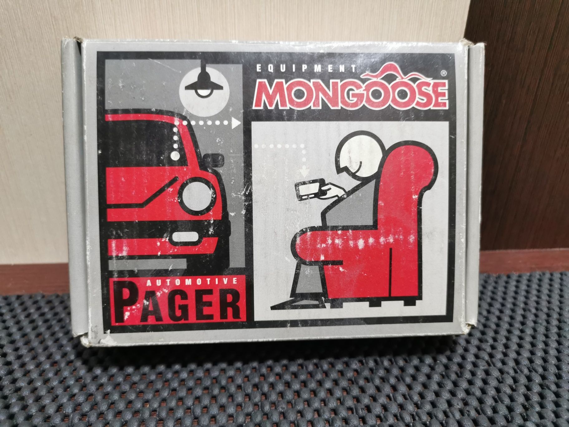 1 зонный автомобільний радіопейджер  Mongoose PS 2070