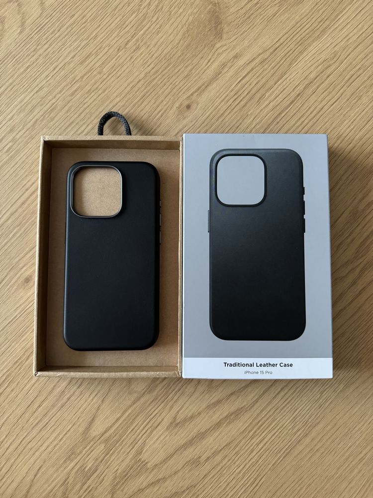 Чохол Nomad Leather Case для iPhone 15 Pro