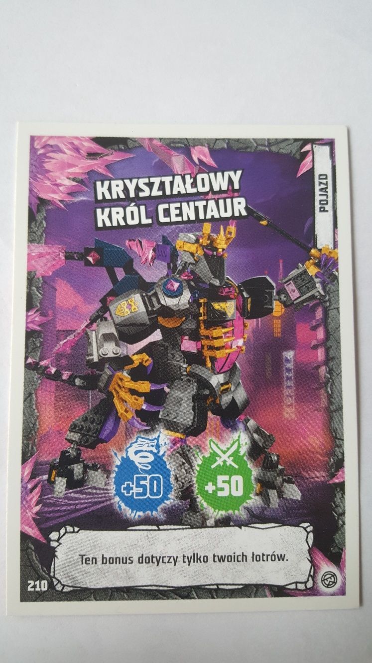 Karta lego ninjago seria 8 nr 210