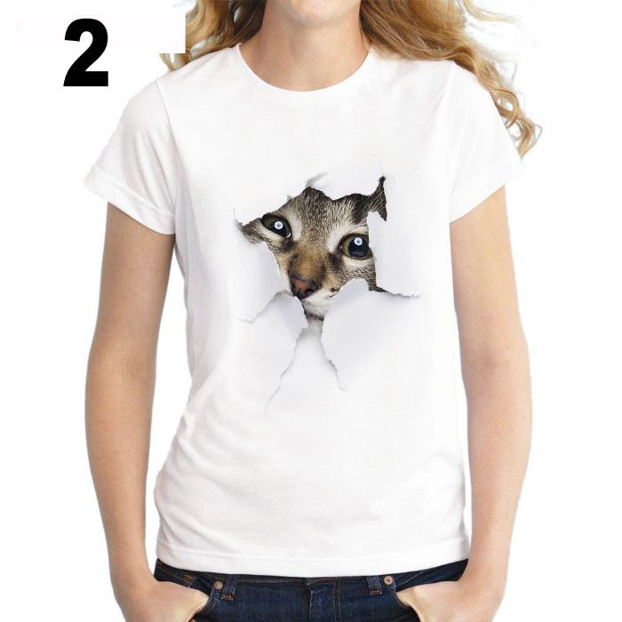 T-shirts Gatos