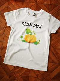 T-shirt dzień dyni halloween 110 dla dziewczynki