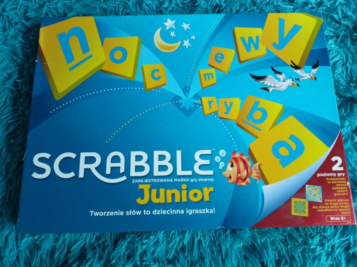 2 gry Scrabble junior