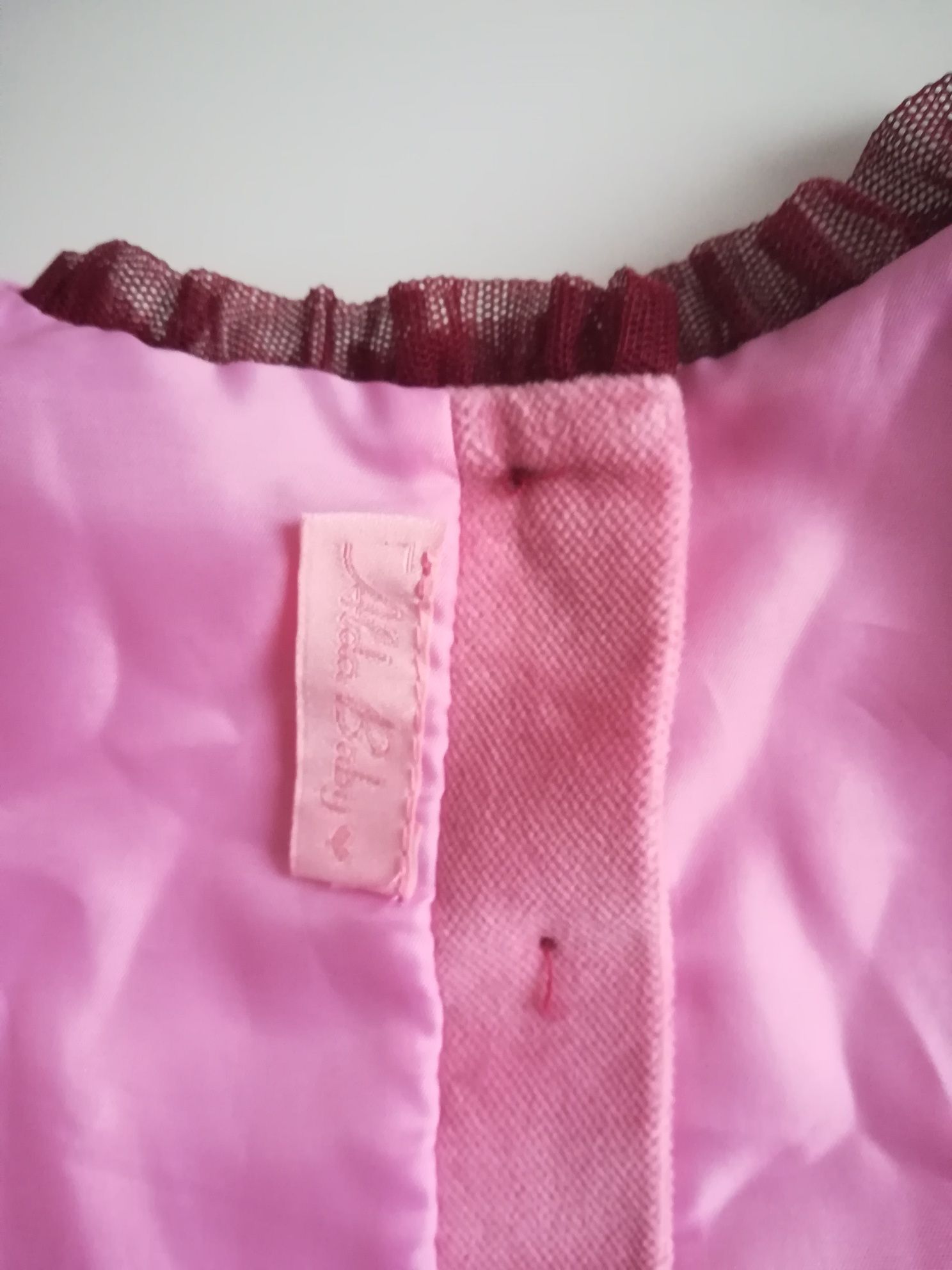 Sukienka-prynceska dla dziewczynki włoskiej marki Alda Baby roz 104cmc