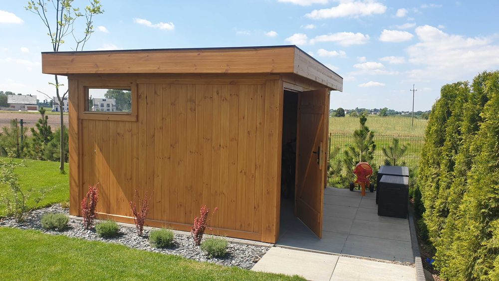 Domek narzędziowy 3,2 x 4 m Montaż Transport w cenie