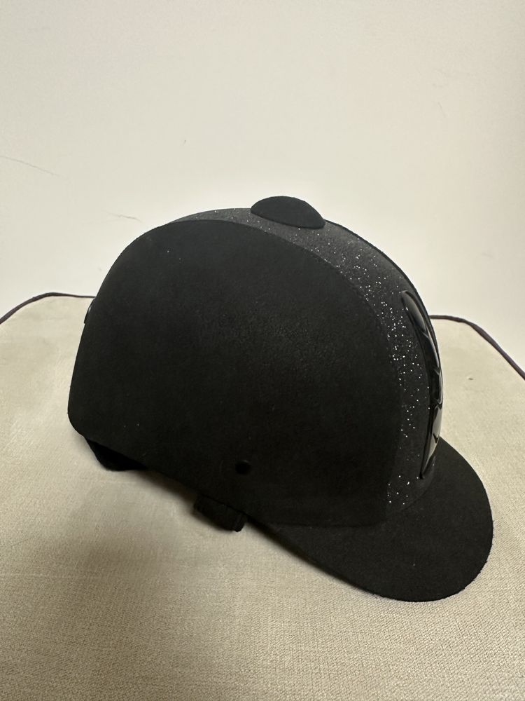 Kask brokatowy do jazdy konnej START