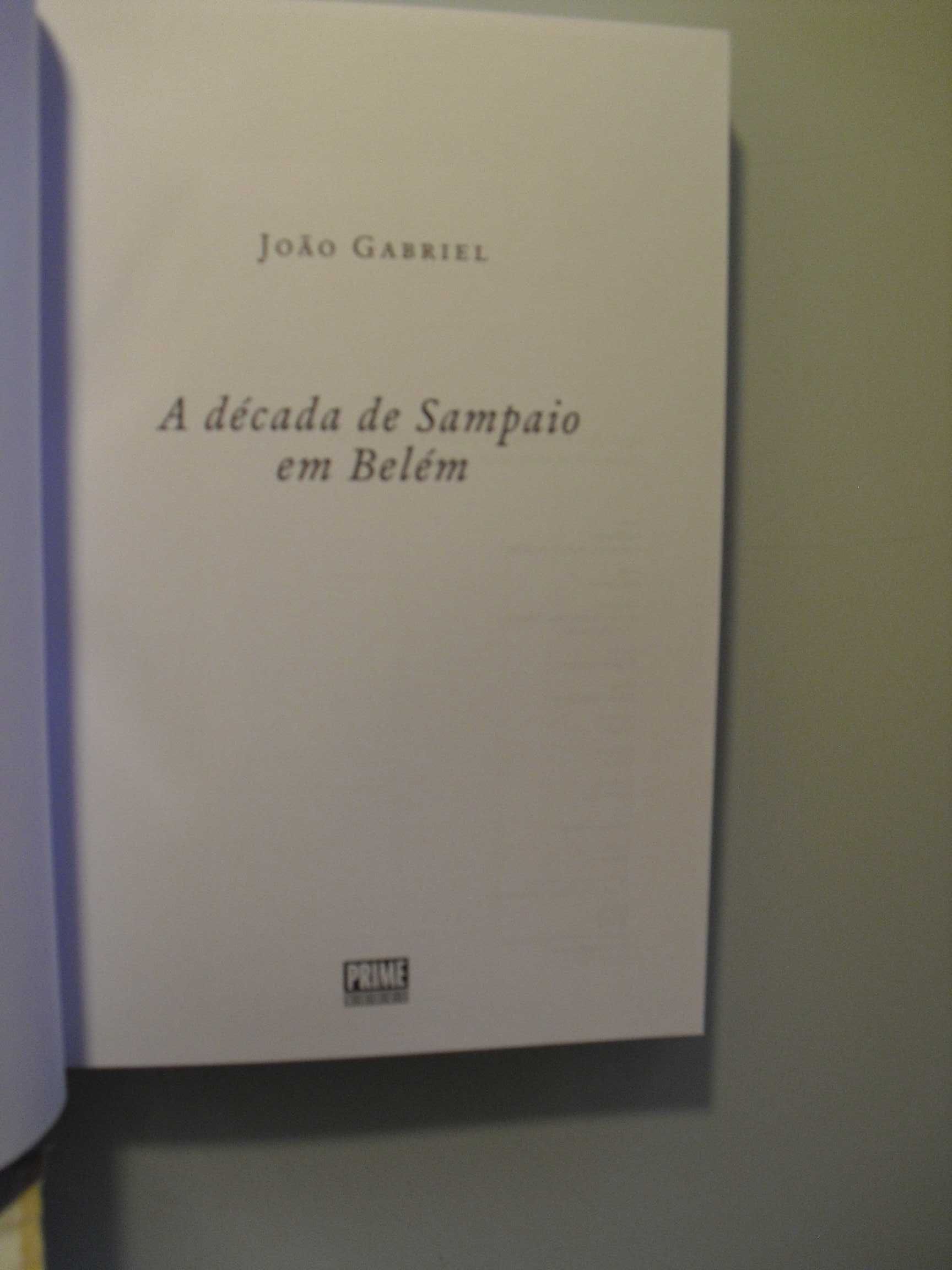 Gabriel (Jorge);A Década de Sampaio em Belém